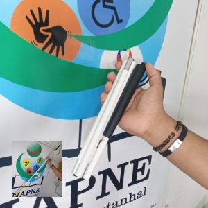 Bengala Branca para pessoas com Deficiência Visual